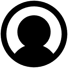 User Circle Single Icon from Plump Remix Set