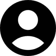User Circle Single Icon from Core Solid Set