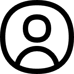 User Circle Single Icon from Flex Line Set