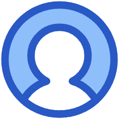 User Circle Single Icon from Plump Duo Set