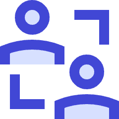User Collaborate Group Icon from Sharp Duo Set