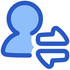 User Customer Transaction Icon from Plump Duo Set