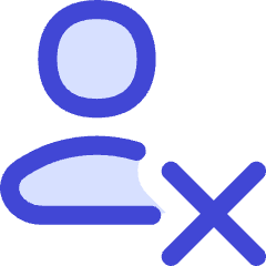 User Delete Cross Icon from Flex Duo Set