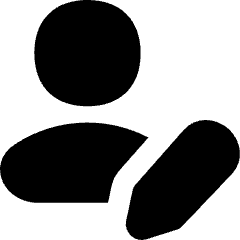 User Edit Pencil Icon from Flex Solid Set