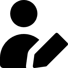 User Edit Icon from Micro Solid Set