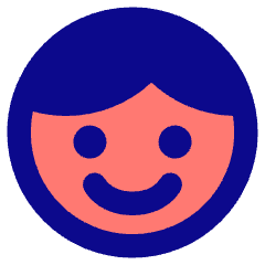 User Face Male Icon from Core Pop Set