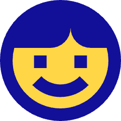 User Face Male Icon from Sharp Pop Set