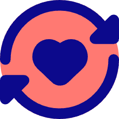 User Feedback Heart Icon from Core Pop Set