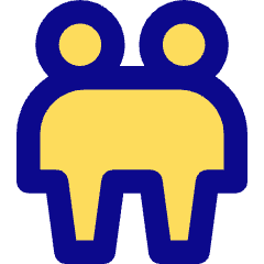 User Friendship Group Icon from Core Pop Set