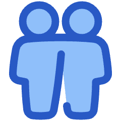 User Friendship Group Icon from Plump Duo Set