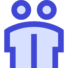 User Friendship Group Icon from Sharp Duo Set