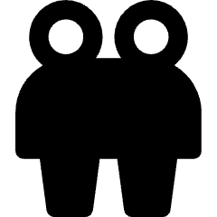 User Friendship Group Icon from Core Remix Set