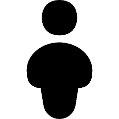 User Full Body Icon from Flex Solid Set