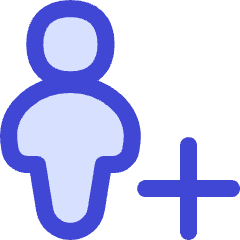 User Full Body Add Plus Icon from Flex Duo Set