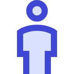 User Full Body Icon from Sharp Duo Set