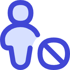 User Full Body Block Remove Icon from Flex Duo Set