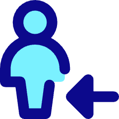 User Full Body Followers Icon from Core Pop Set