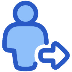 User Full Body Following Icon from Plump Duo Set