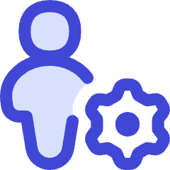User Full Body Setting Gear Icon from Flex Duo Set