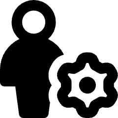 User Full Body Setting Gear Icon from Core Remix Set