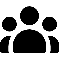 User Group Icon from Core Solid Set