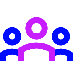 User Group Icon from Sharp Neon Set