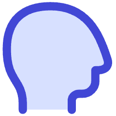 User Head Side Icon from Flex Duo Set