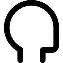 User Head Side Icon from Core Remix Set
