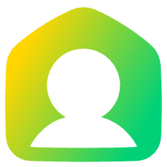 User Home Single Icon from Plump Gradient Set