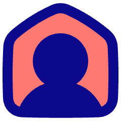 User Home Single Icon from Plump Pop Set