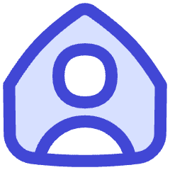 User Home Single Icon from Flex Duo Set