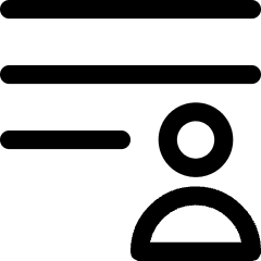 User Info Patient List Icon from Core Line Set