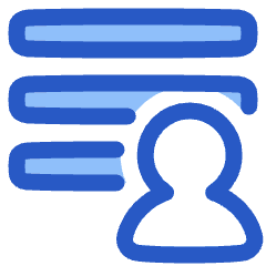 User Info Patient List Icon from Plump Duo Set