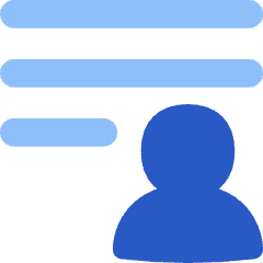 User Info Patient List Icon from Flex Flat Set