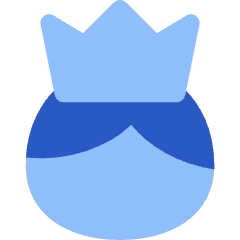 User King Crown Icon from Flex Flat Set