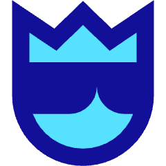User King Crown Icon from Sharp Pop Set