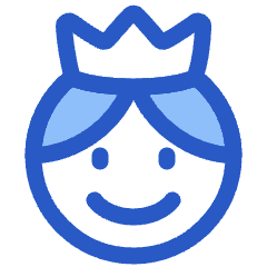 User King Crown Icon from Plump Duo Set
