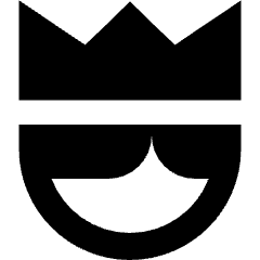 User King Crown Icon from Sharp Remix Set