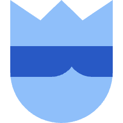 User King Crown Icon from Sharp Flat Set