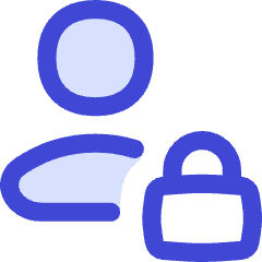 User Lock Privacy Icon from Flex Duo Set