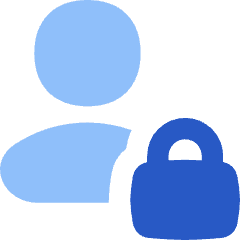 User Lock Privacy Icon from Flex Flat Set
