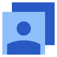 User Multiple Accounts Icon from Sharp Flat Set