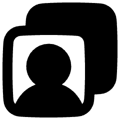 User Multiple Accounts Icon from Plump Remix Set