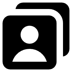 User Multiple Accounts Icon from Core Solid Set