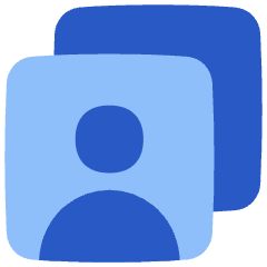 User Multiple Accounts Icon from Flex Flat Set