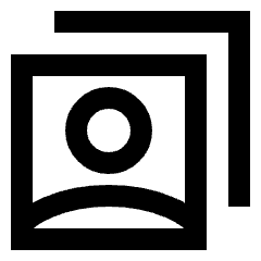 User Multiple Accounts Icon from Sharp Line Set