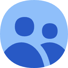 User Multiple Circle Icon from Flex Flat Set