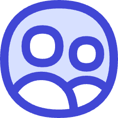 User Multiple Circle Icon from Flex Duo Set