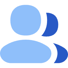 User Multiple Group Icon from Flex Flat Set