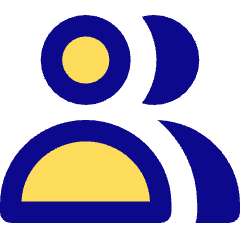 User Multiple Group Icon from Core Pop Set